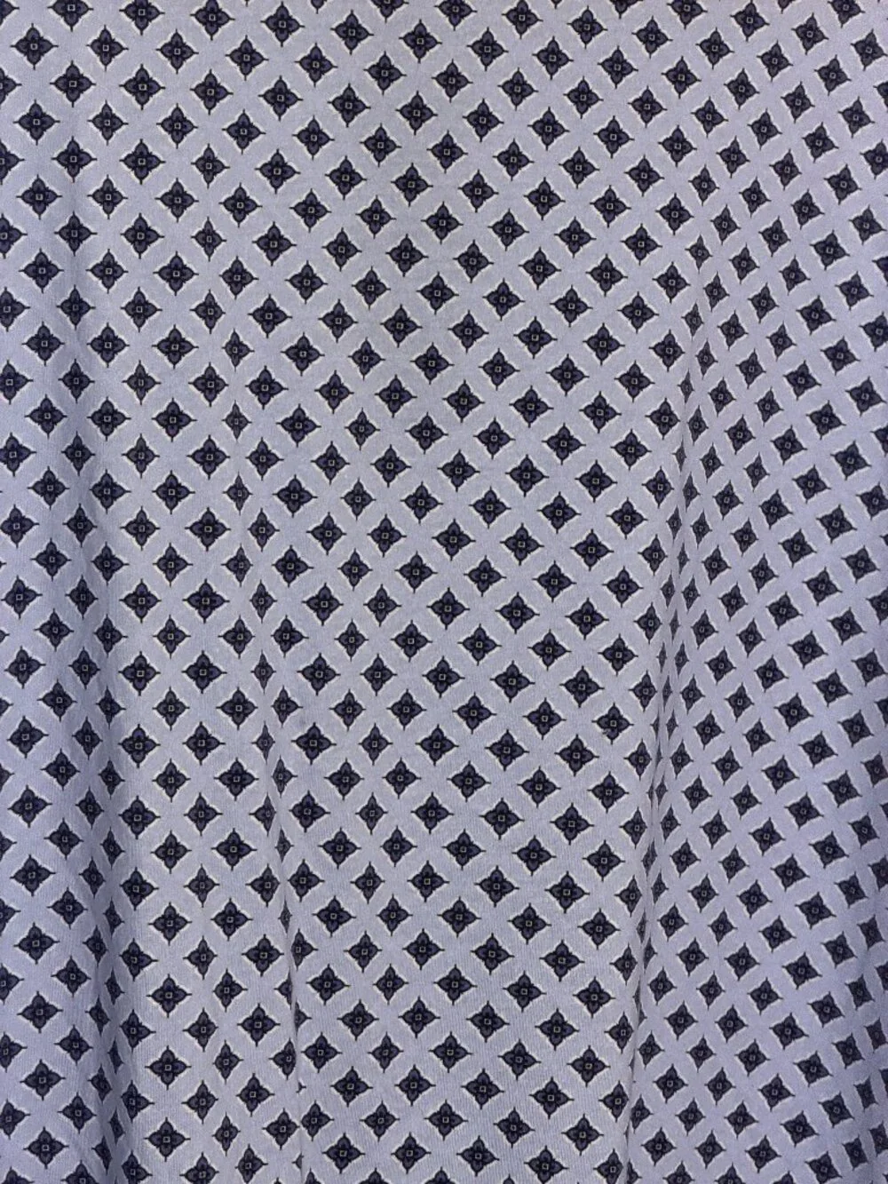 Polo Golf Ralph Lauren Mens Shirt Top Geometric Blue XL